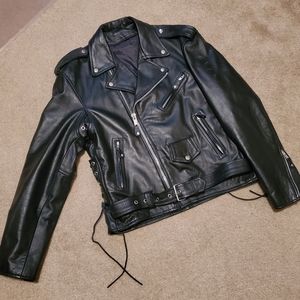 Leather jacket